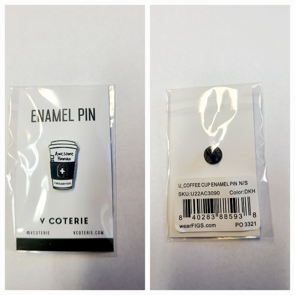 Figs V Coterie Awesome Human pin